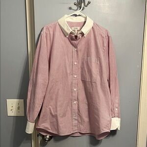 COS lilac striped shirt size 14.